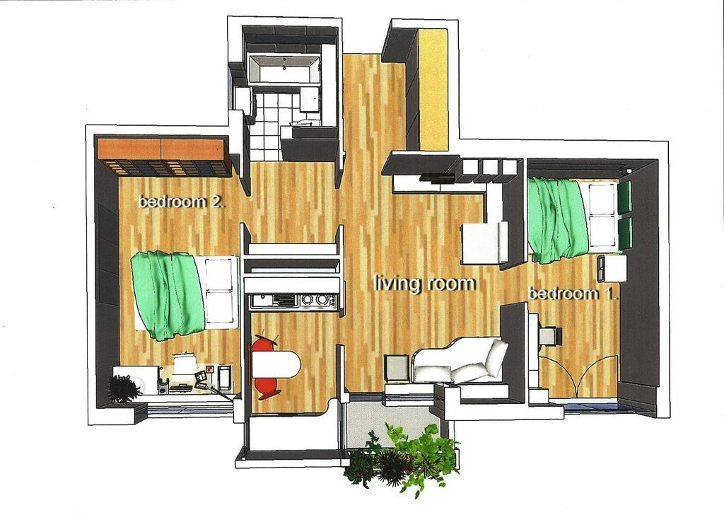 Apartment Spacious Liman Novi Sad Exteriör bild